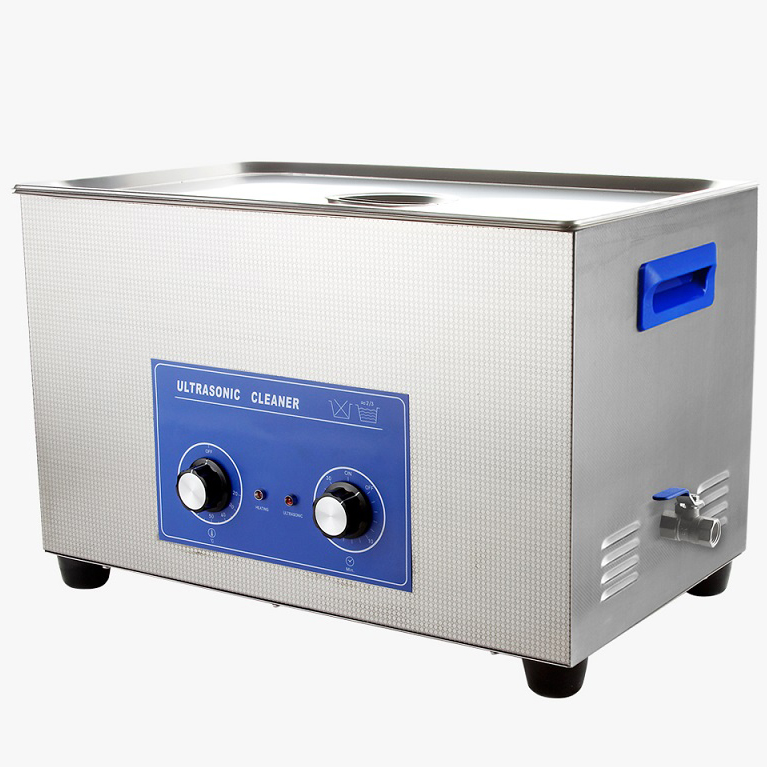 JeKen® 30L Large Capacity Ultrasonic Cleaner PS-100 with Timer & Heater